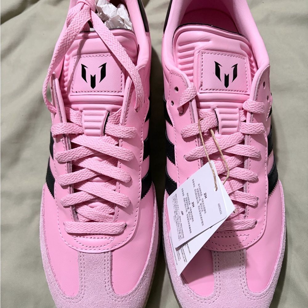 Size 11.5 - Lionel Messi x adidas Samba Inter Miami CF - Debossed Home Kit